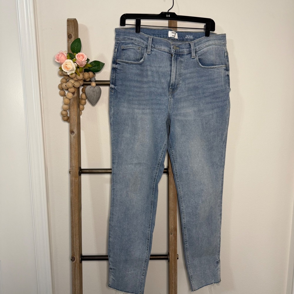Kensie Jeans High Rise Skinny Blue Jeans Size 32